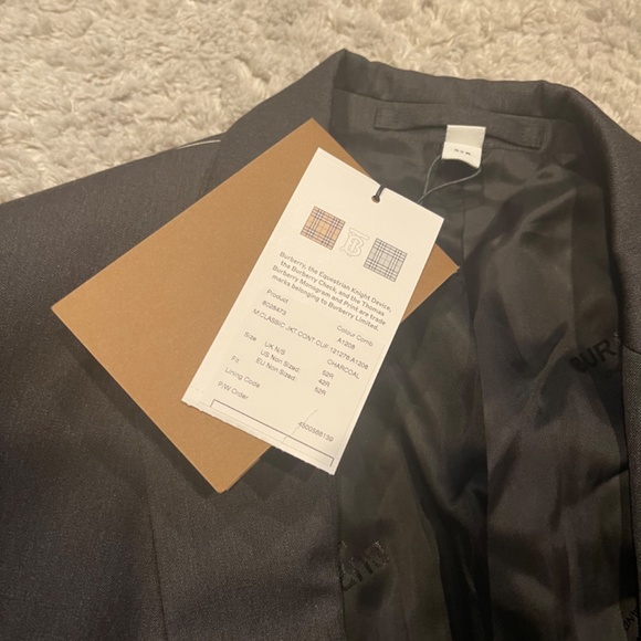 Burberry Blazer Jacket - Size EU 52R - U.S. 42R - Picture 4 of 7